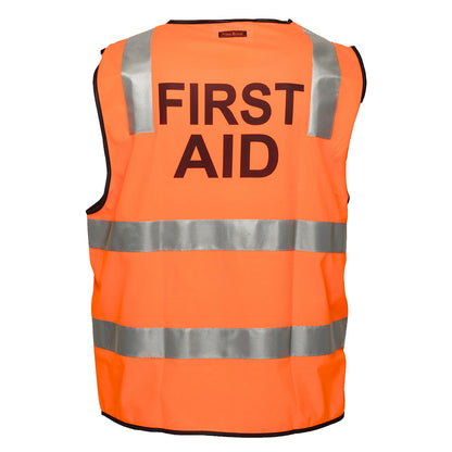 Portwest Hi-Vis Zipped First Aid Vest in Orange