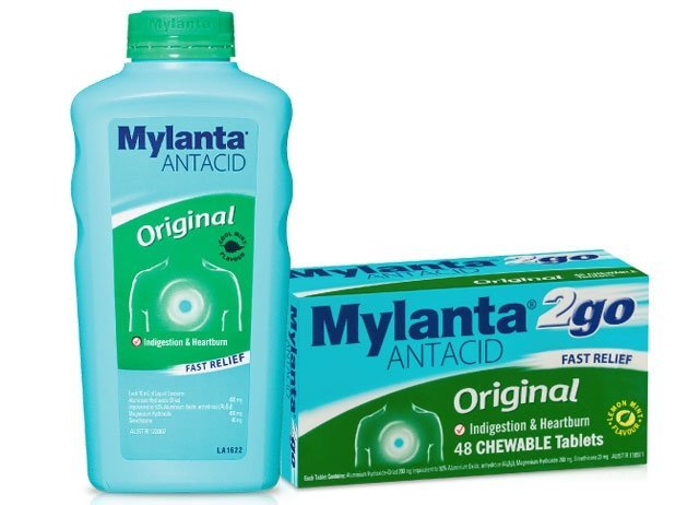 JOHNSON & JOHNSON MYT100 Mylanta 2 Go Original Chew Tabs 100