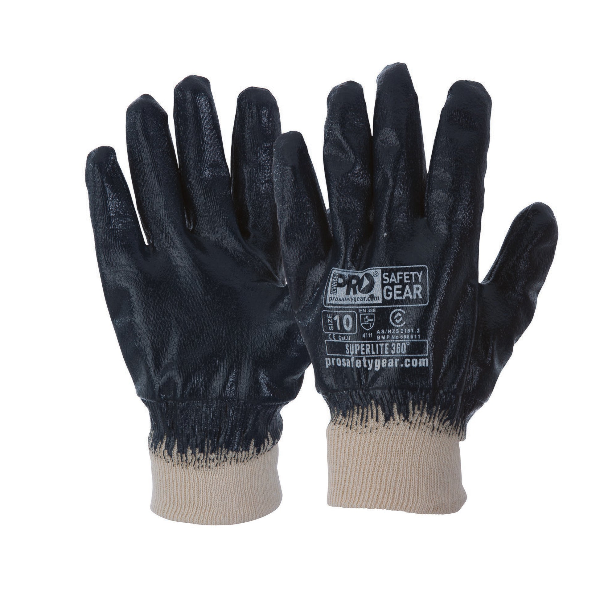 Pro Choice Safety Gear Super-Lite Blue Fully Dipped Gloves