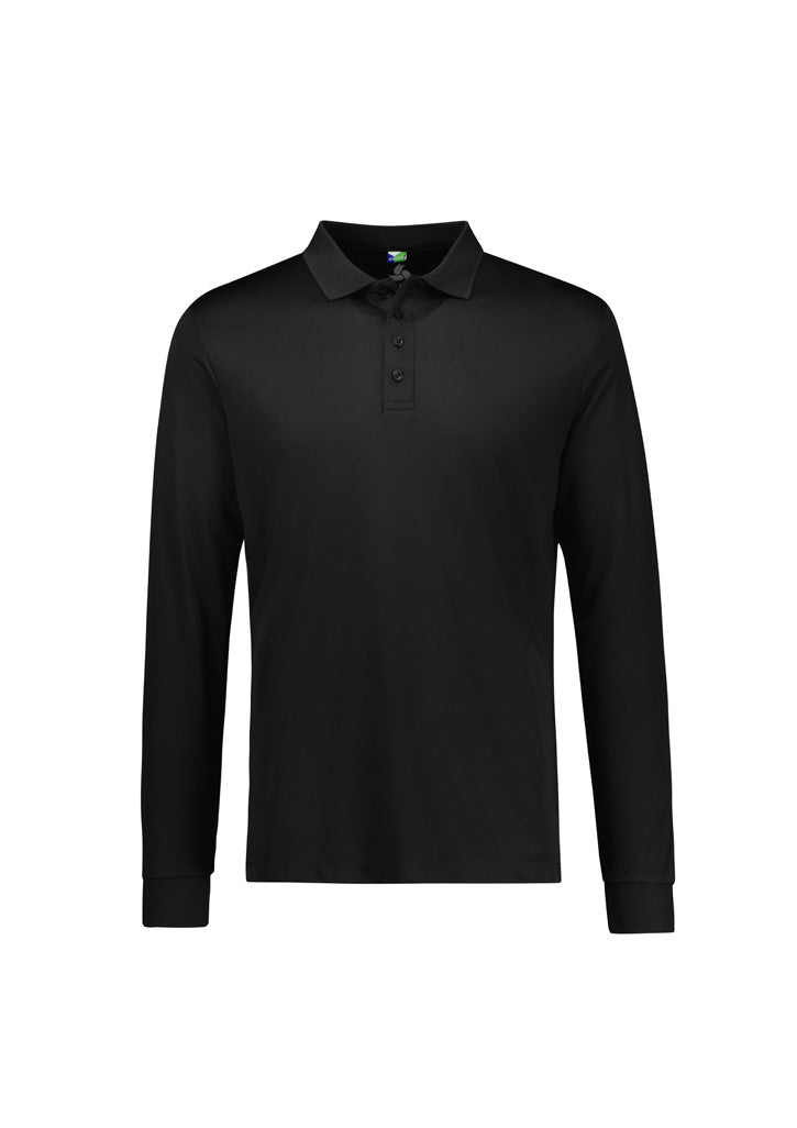 BizCollection P206ML Mens Action Long Sleeve Polo product front