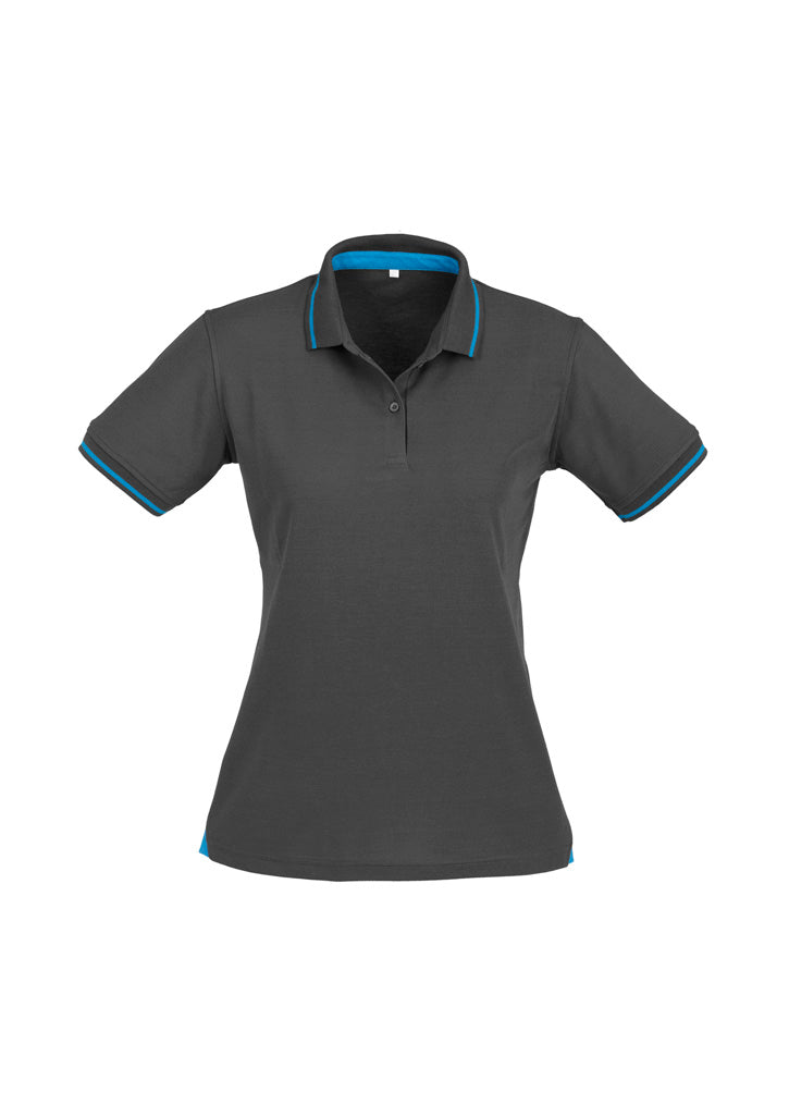 BizCollection P226LS Womens Jet Short Sleeve Polo