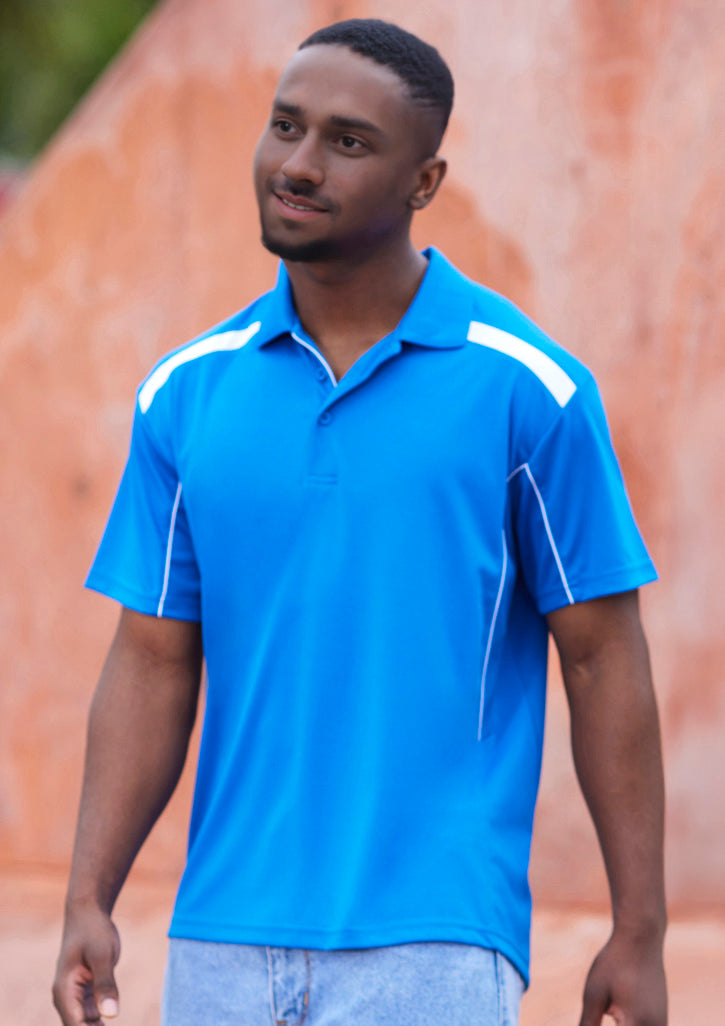 BizCollection P244MS Mens United Short Sleeve Polo