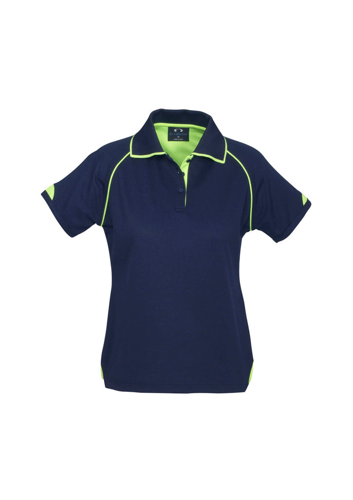 BizCollection P29022 Womens Fusion Short Sleeve Polo