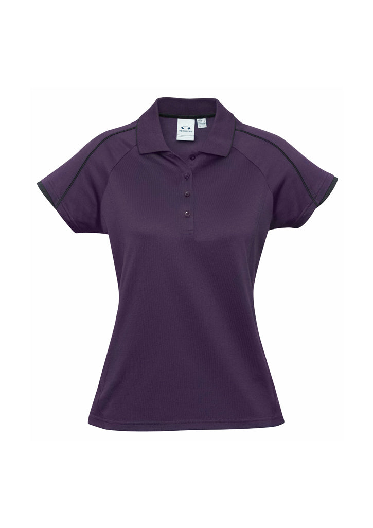 BizCollection P303LS Womens Blade Short Sleeve Polo