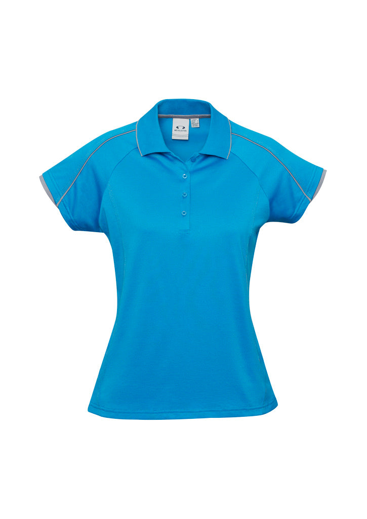 BizCollection P303LS Womens Blade Short Sleeve Polo
