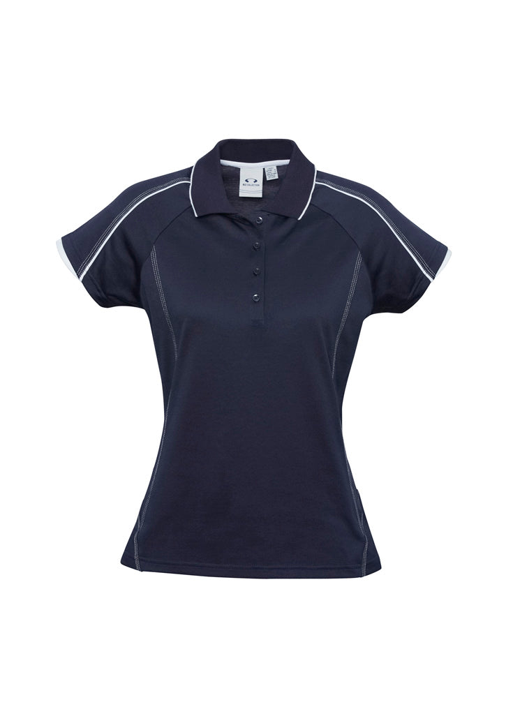 BizCollection P303LS Womens Blade Short Sleeve Polo
