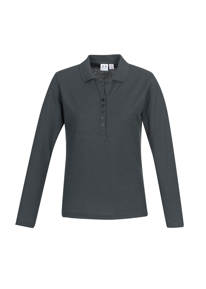 BizCollection P400LL Womens Crew Long Sleeve Polo