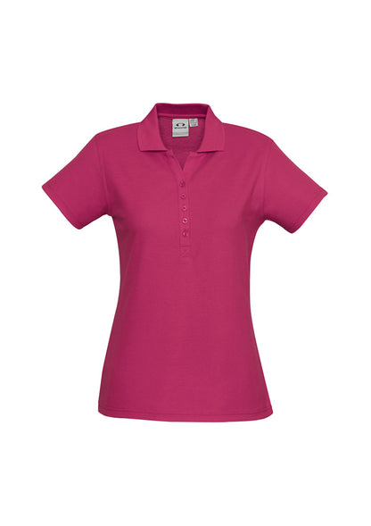 BizCollection P400LS Womens Crew Short Sleeve Polo