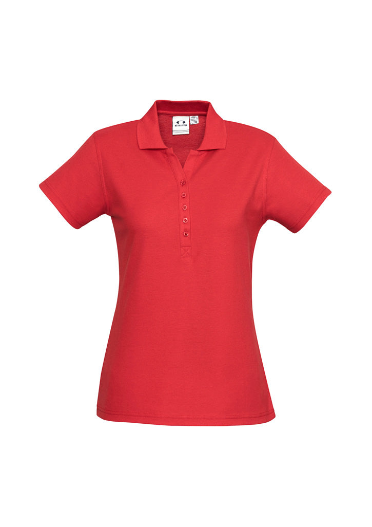 BizCollection P400LS Womens Crew Short Sleeve Polo