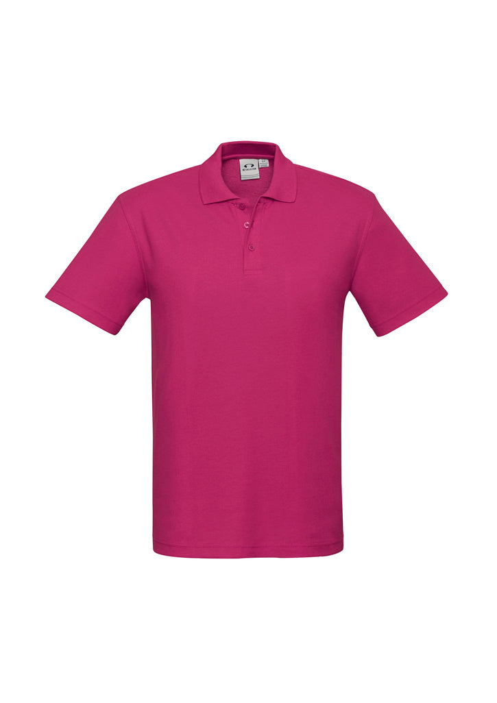 BizCollection P400MS Mens Crew Short Sleeve Polo