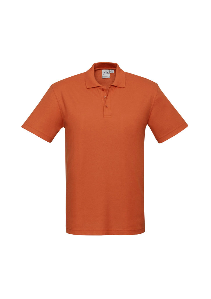 BizCollection P400MS Mens Crew Short Sleeve Polo