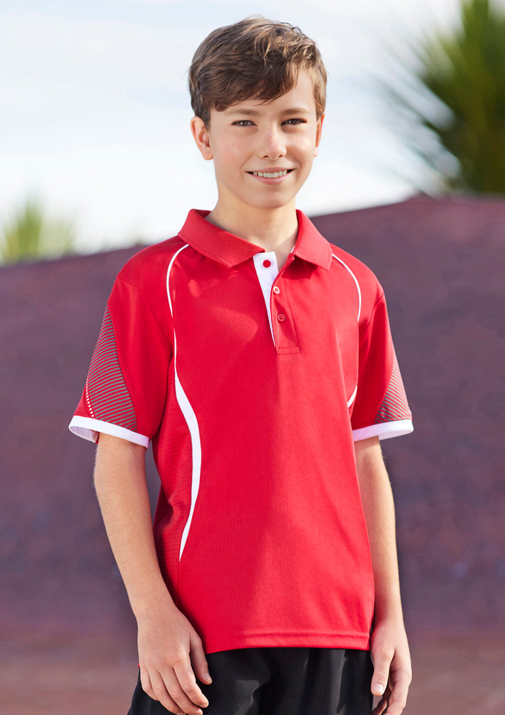 BizCollection P405KS Kids Razor Short Sleeve Polo