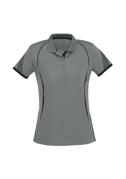 BizCollection P405LS Womens Razor Short Sleeve Polo