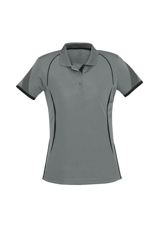 BizCollection P405LS Womens Razor Short Sleeve Polo