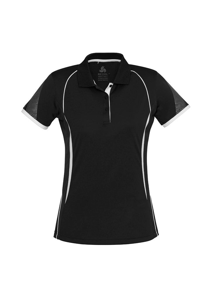 BizCollection P405LS Womens Razor Short Sleeve Polo