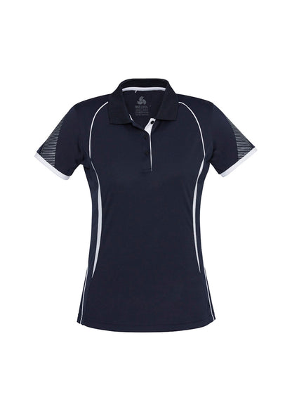 BizCollection P405LS Womens Razor Short Sleeve Polo