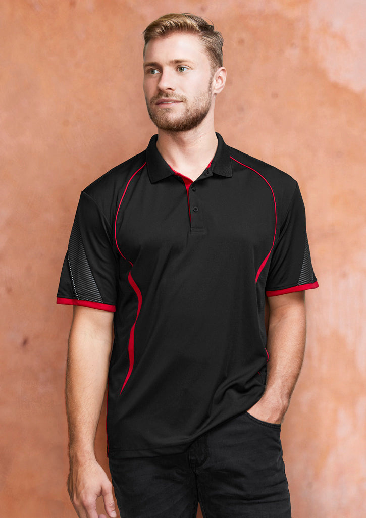 BizCollection P405MS Mens Razor Short Sleeve Polo
