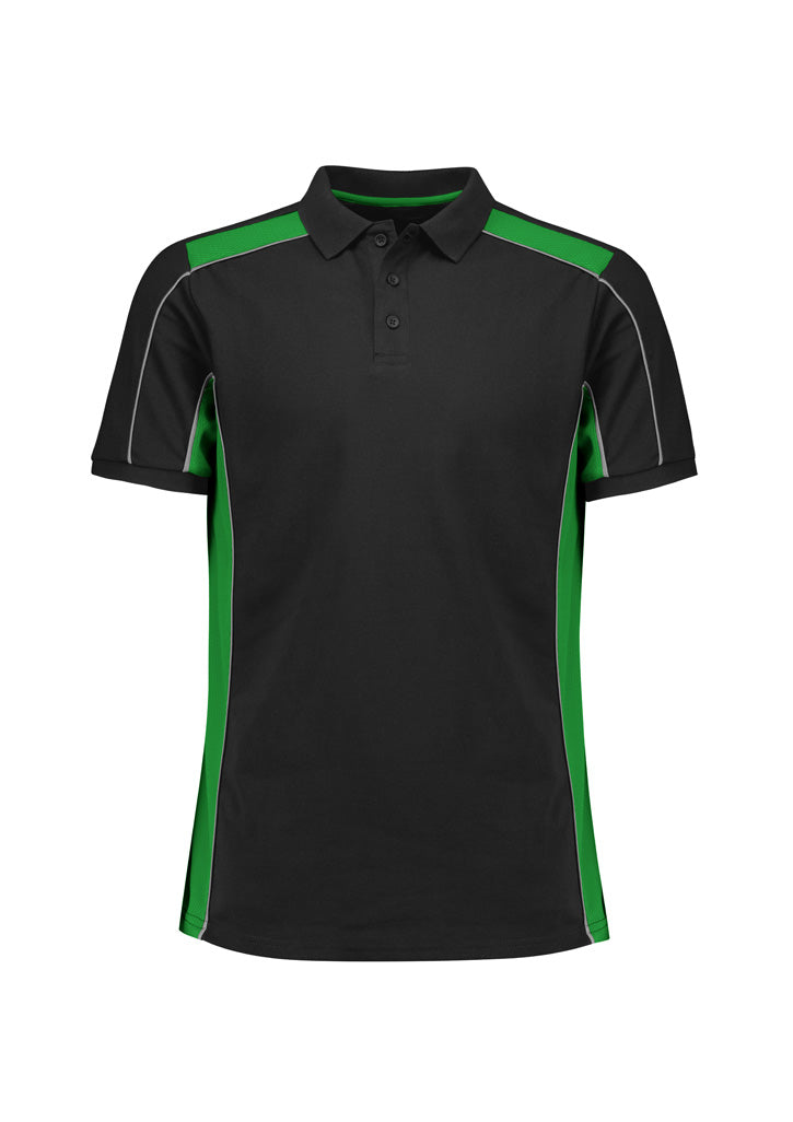BizCollection P413US Unisex Grid Short Sleeve Polo