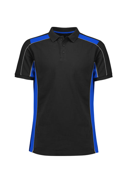BizCollection P413US Unisex Grid Short Sleeve Polo