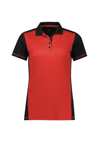 BizCollection P419LS Womens Dart Short Sleeve Polo