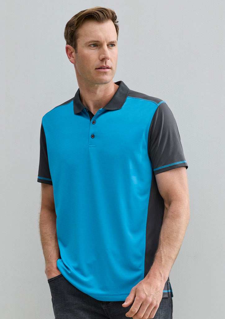 BizCollection P419MS Mens Dart Short Sleeve Polo