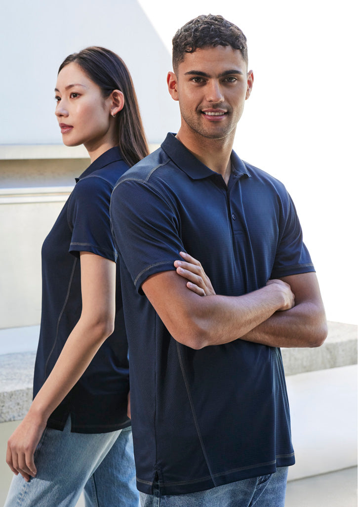 BizCollection P419MS Mens Dart Short Sleeve Polo