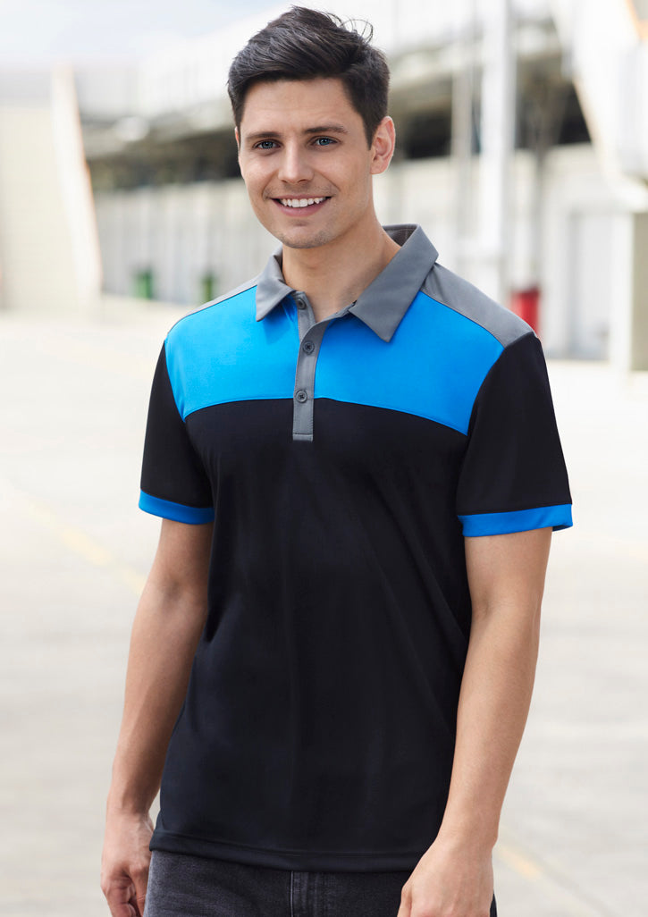 BizCollection P500MS Mens Charger Short Sleeve Polo