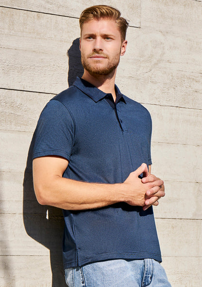 BizCollection P501MS Mens Shadow Short Sleeve Polo