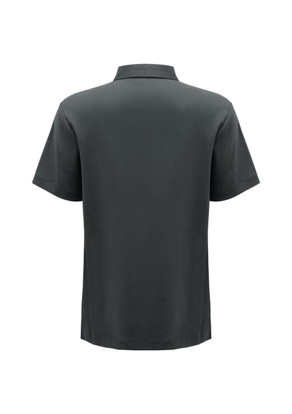 BizCollection P515MS Mens Lotus Short Sleeve Polo - Charcoal