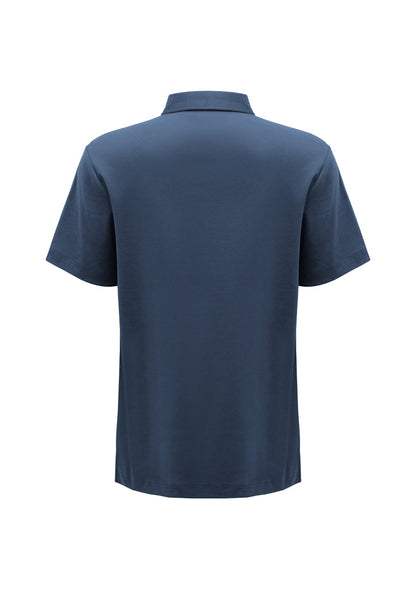 BizCollection P515MS Mens Lotus Short Sleeve Polo - Mineral Blue