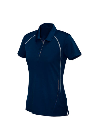 BizCollection P604LS Womens Cyber Short Sleeve Polo