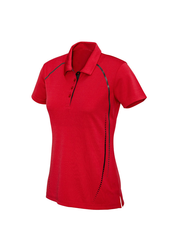 BizCollection P604LS Womens Cyber Short Sleeve Polo