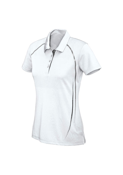 BizCollection P604LS Womens Cyber Short Sleeve Polo