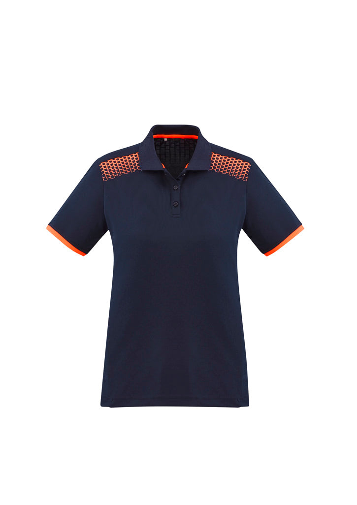 BizCollection P900LS Womens Galaxy Short Sleeve Polo