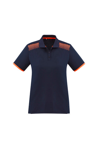 BizCollection P900LS Womens Galaxy Short Sleeve Polo