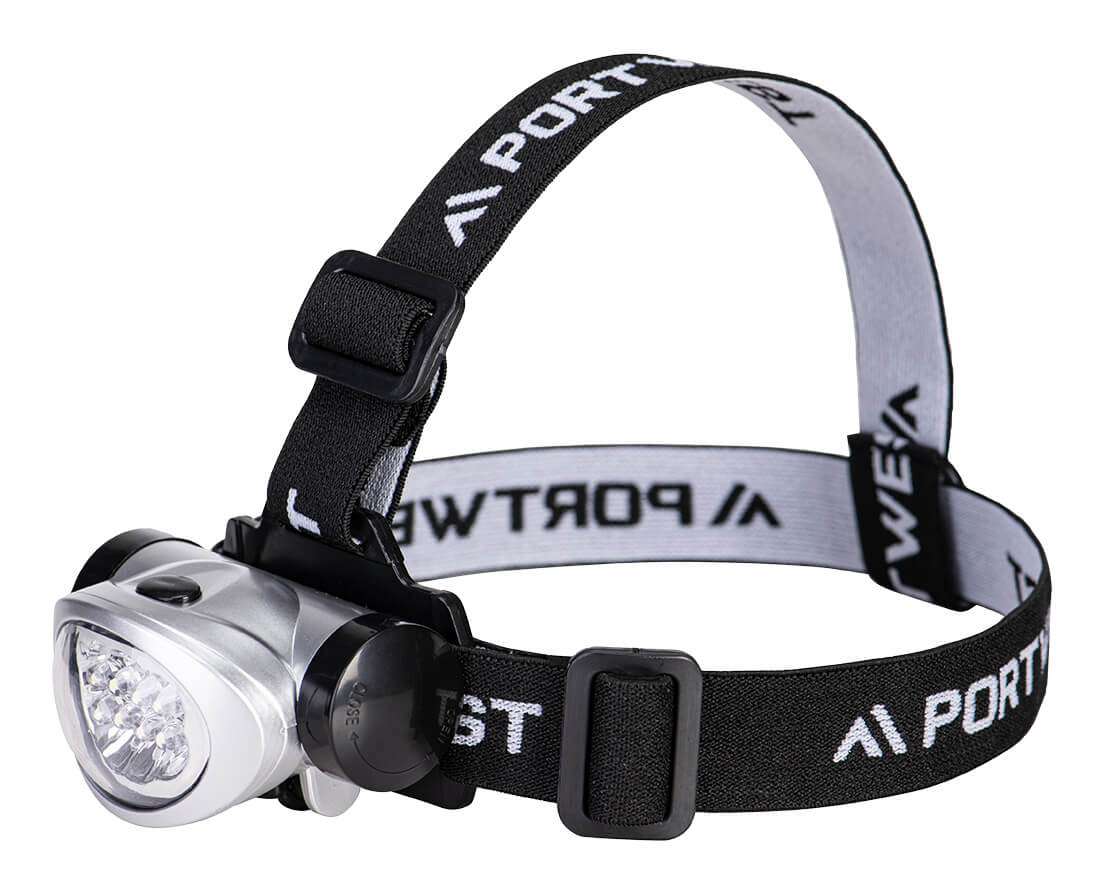 Portwest LED Head light in Silver