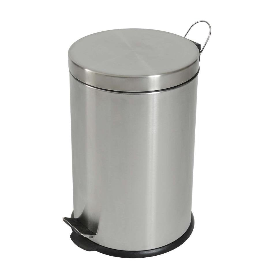 Max Global Products PB-SS-20 Bin Pedal Stainless Steel 20L