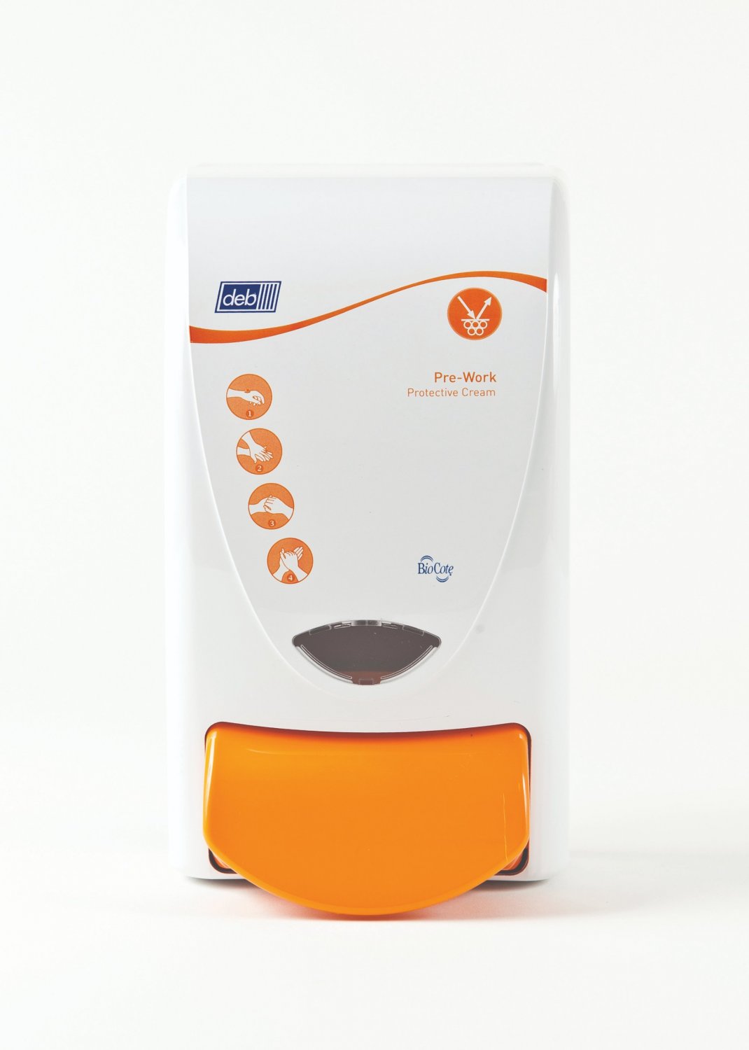 SC JOHNSON DEB D-PRO1LDS Deb Stoko Protect Sun/Pure Wall Dispenser 1L, Orange