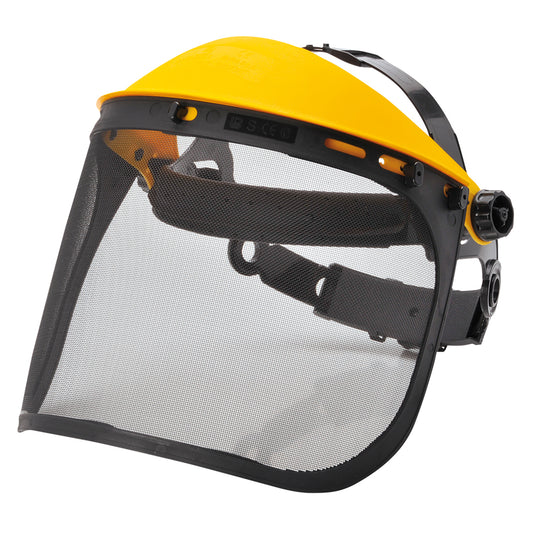 Portwest Browguard with Mesh Visor in Black