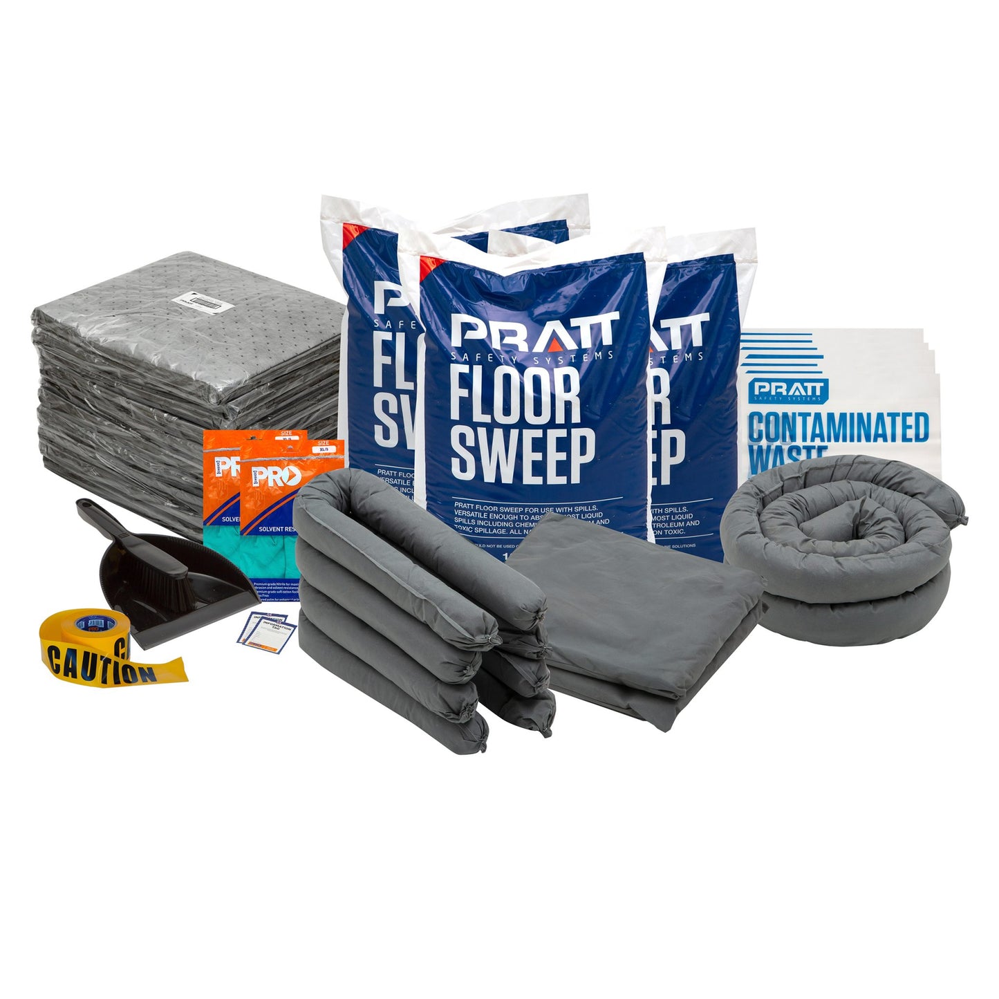 SKGP Pratt Premium General Purpose Spill Kit Bin