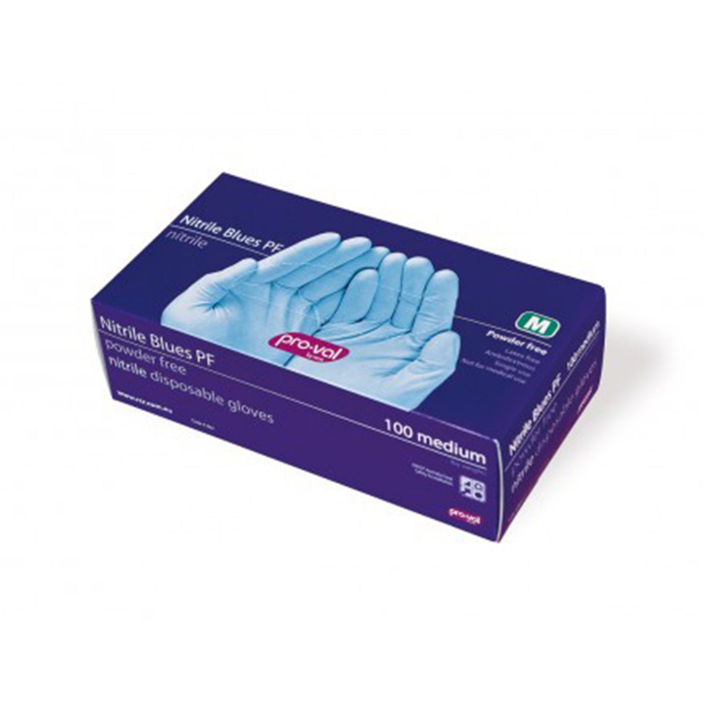 41060 Proval Nitrile Blues Disposable Gloves