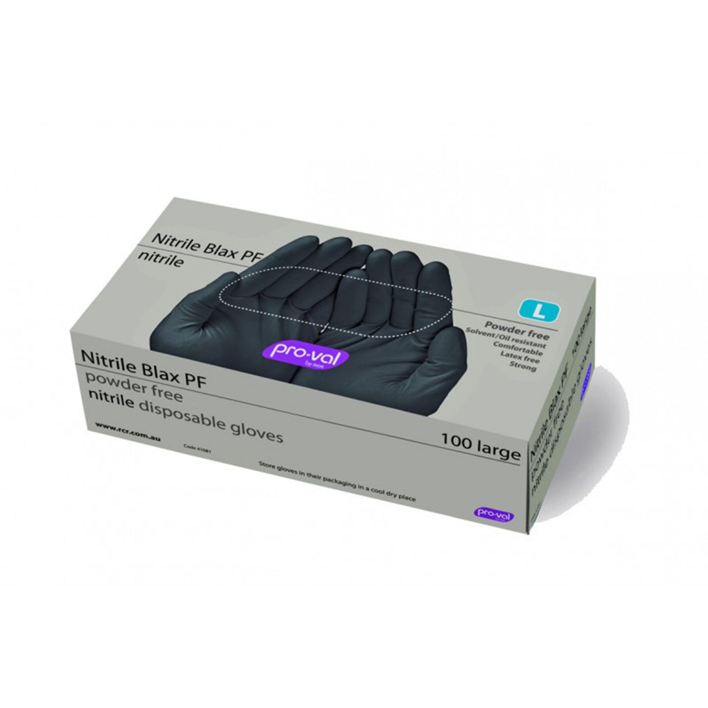 41079 Proval Blax Nitrile Disposable Glove