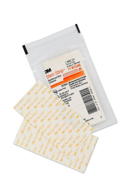 SOLVENTUM 3M1546 Steri-Strip Skin Closures 6mm x 100mm Pack of 10
