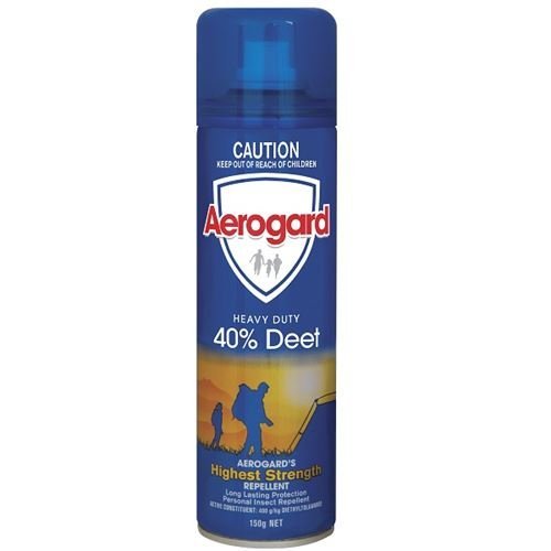 RECKITT BENCKISER R3011284 Aerogard Body Max 40% DEET Aerosol 150g