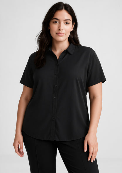 BizCorporate RB365L Womens Dahlia Short Sleeve Blouse