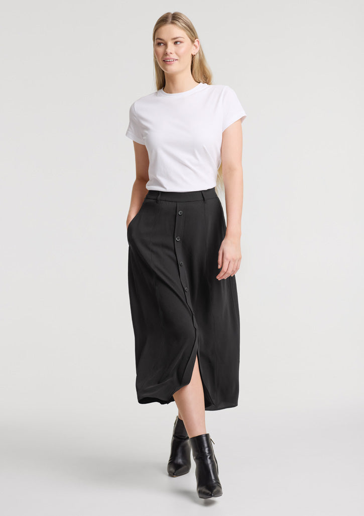 BizCorporate RGS2670L Womens Sammy Skirt - Black