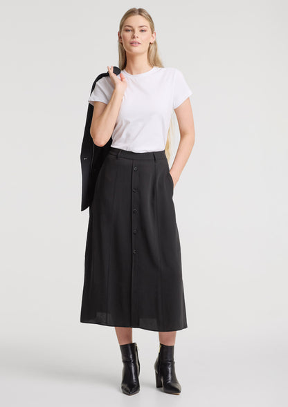 BizCorporate RGS2670L Womens Sammy Skirt - Black