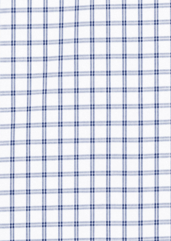 BizCorporate RS670WL Womens Noah Long Sleeve Shirt - White/Blue