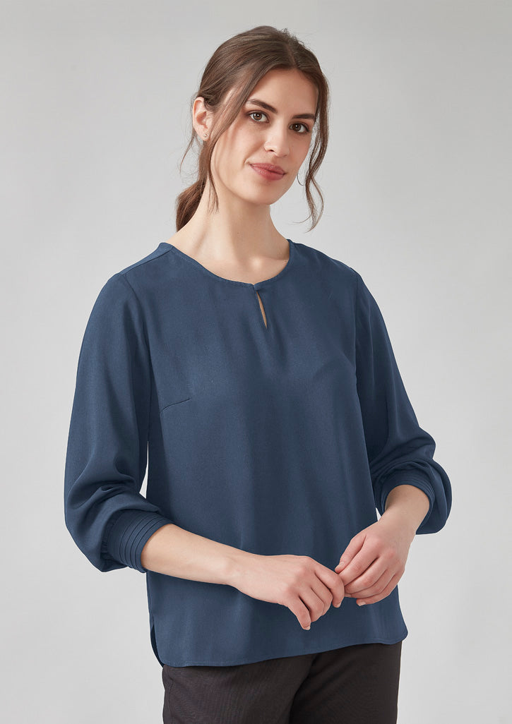 BizCorporate RU569LL Womens Evelyn Long Sleeve Blouse