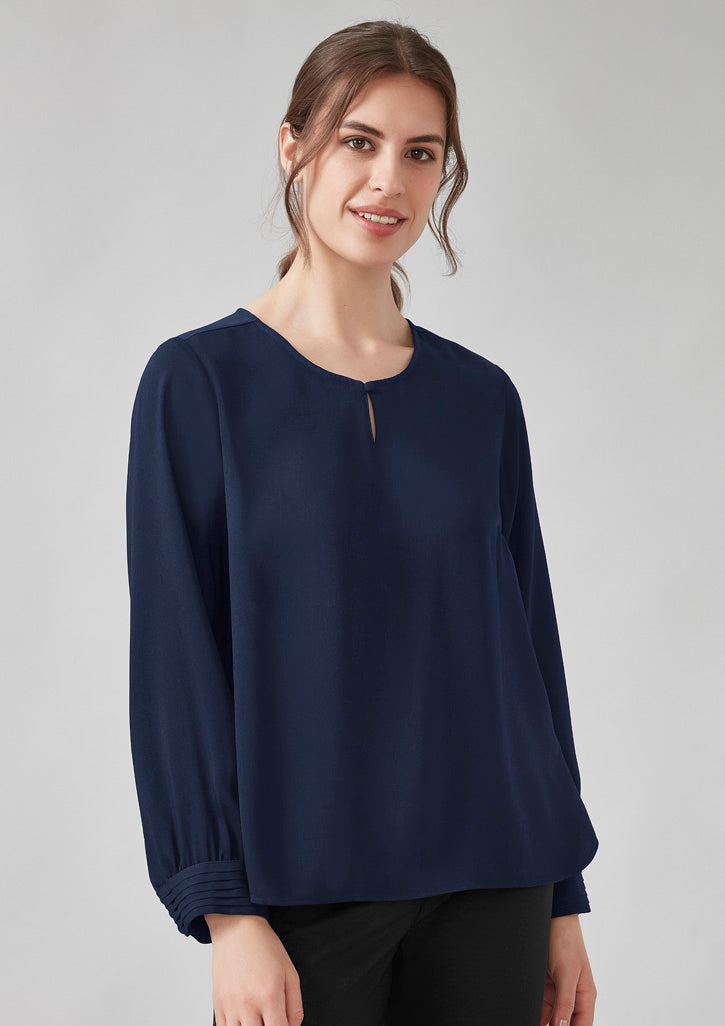 BizCorporate RU569LL Womens Evelyn Long Sleeve Blouse